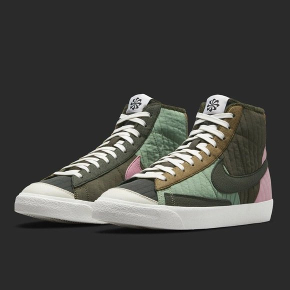 Nike Blazer Mid ‘77 Sequoia Quilt Size 11 New With Box DD8024-300 main image 6